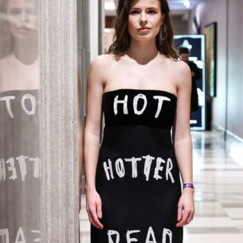 Ein Hauch Westwood-Punk: Über Luisa Neubauers Slogan-Kleid