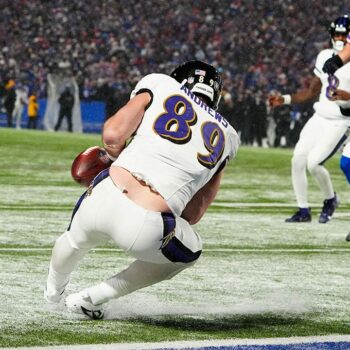 Ravens' Mark Andrews faces scrutiny after two crucial mistakes in playoff loss to Bills