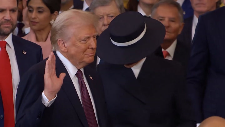 Donald Trump Takes Oath Of Office As He Is Sworn In As 47th US President