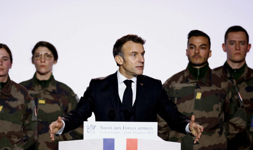 Armées : Emmanuel Macron veut pouvoir «mobiliser» davantage de jeunes volontaires en «renfort»