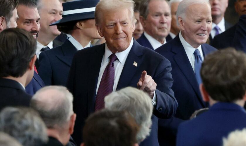 En direct. Trump, un discours d’investiture aussi “manichéen” qu’en 2017