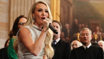 Carrie Underwood triumphs at Trump inauguration after musical mishap