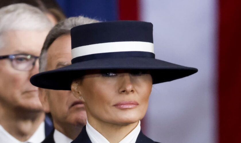 Melania Trump’s inauguration hat spawns hilarious memes online: ‘She looks like the Hamburglar’