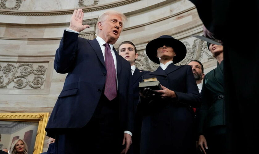 EN IMAGES - Cérémonie d’investiture de Donald Trump : d’une importance Capitole