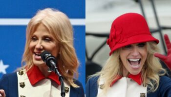 Kellyanne Conway digs out bizarre ‘revolutionary’ outfit from 2017 for Trump’s inauguration