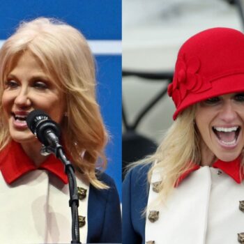 Kellyanne Conway digs out bizarre ‘revolutionary’ outfit from 2017 for Trump’s inauguration