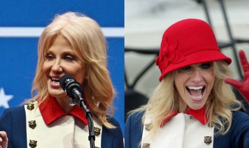 Kellyanne Conway digs out bizarre ‘revolutionary’ outfit from 2017 for Trump’s inauguration