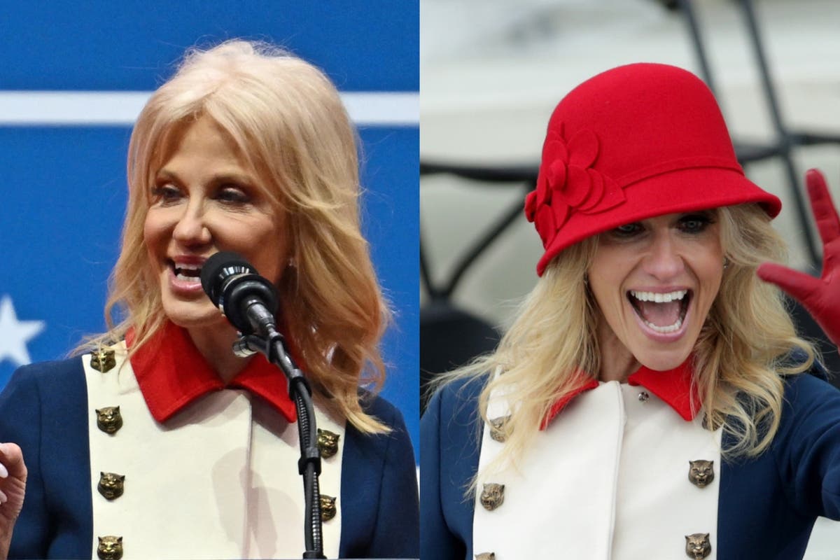 Kellyanne Conway digs out bizarre ‘revolutionary’ outfit from 2017 for Trump’s inauguration