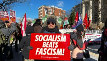 ASRA NOMANI: Pro-Russia, pro-China radicals march against Trump: ‘Proud to identify as a socialist’