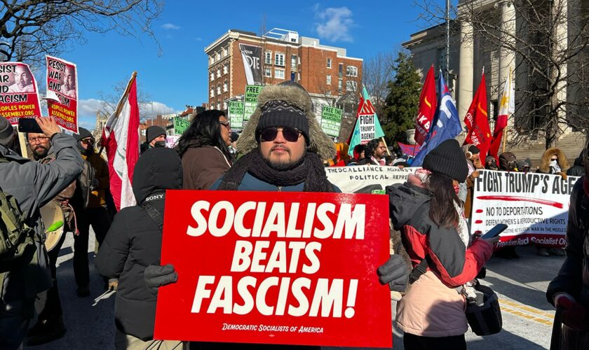 ASRA NOMANI: Pro-Russia, pro-China radicals march against Trump: ‘Proud to identify as a socialist’