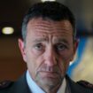 Herzi Halevi, Chief of General Staff of the Israeli army, looks on before a meeting between the US and Israeli defence ministers at the Israel Aerospace Industries (IAI) headquarters near Ben Gurion Airport in Lod on March 9, 2023. Pentagon chief Lloyd Austin held talks in Israel on March 9 as flaring violence killed three suspected Palestinian militants and protesters again rallied against the hard-right government of Prime Minister Benjamin Netanyahu. (Photo by Gil COHEN-MAGEN / AFP)