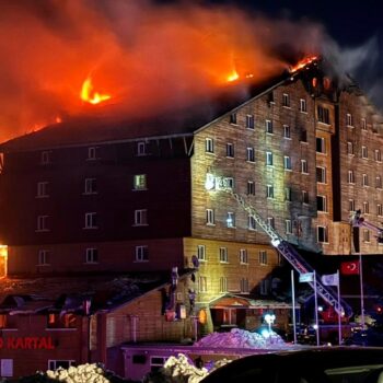 66 dead after fire erupts at popular ski hotel in Turkey