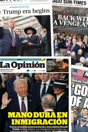 Le retour de Trump à la une de la presse étrangère : “Le maître du monde rugit”