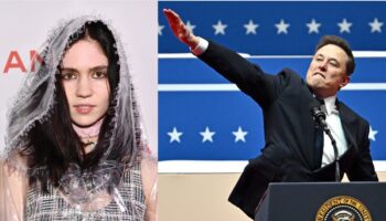 Grimes says she’s ‘happy to denounce Nazi-ism’ after ex Elon Musk’s salute controversy