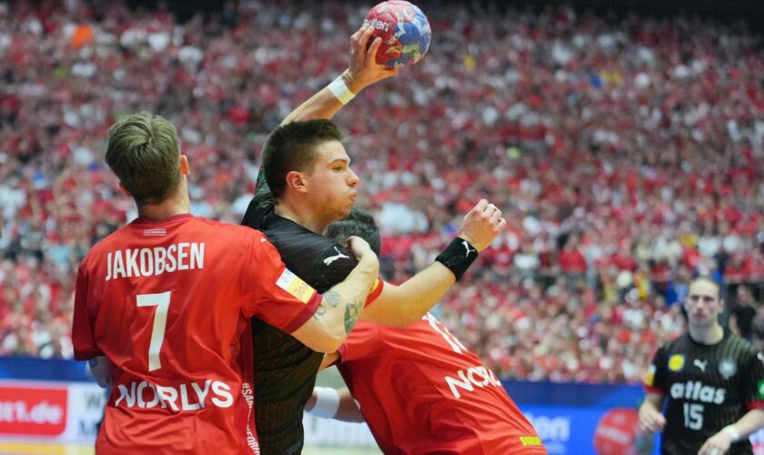 Handball-WM: Deutschland verliert erstes Spiel in der Hauptrunde gegen Dänemark