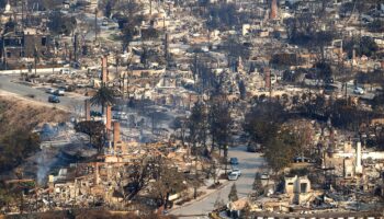 California officials reopen certain Palisades Fire zones, cops to use planes to monitor looting