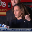 Kamala Harris mocked online for another 'word salad' about 'community' during fire department visit