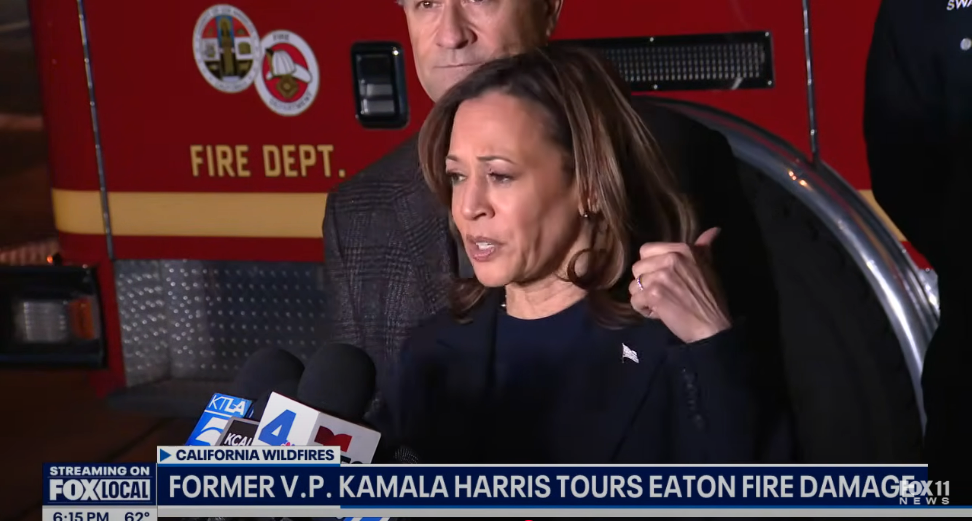 Kamala Harris mocked online for another 'word salad' about 'community' during fire department visit