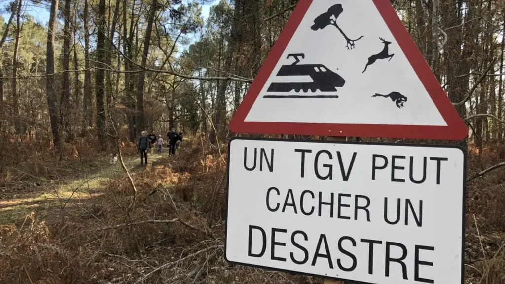 LGV Bordeaux-Toulouse : des opposants évacués près du chantier, au nord de Toulouse