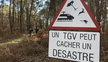 LGV Bordeaux-Toulouse : des opposants évacués près du chantier, au nord de Toulouse