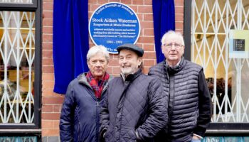 Pop hit-makers Stock, Aitken and Waterman get blue plaque