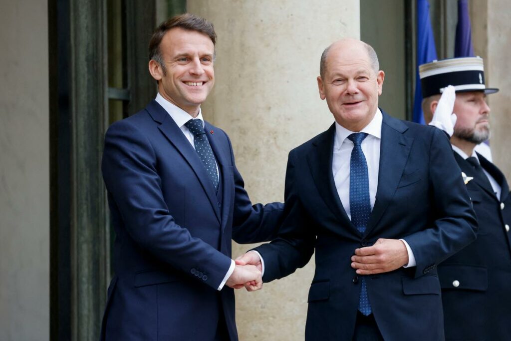 Macron et Scholz promettent une Europe « forte et unie » face à Trump