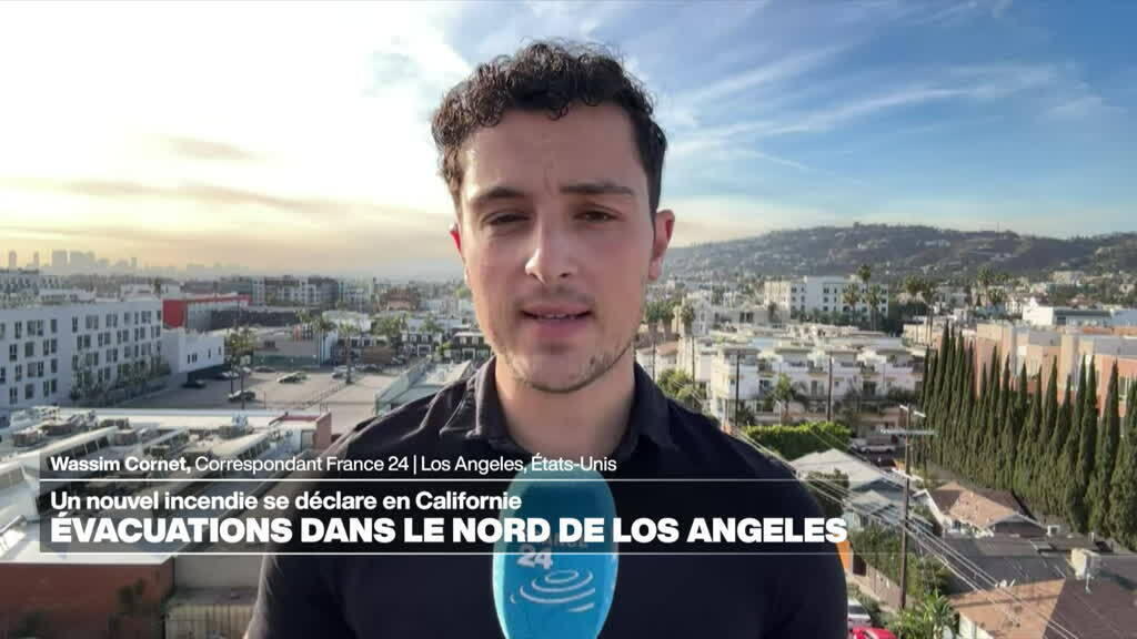 Un nouvel incendie fait rage au nord de Los Angeles