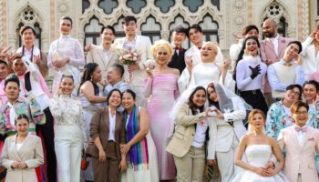 LGBTQ+ couples in Thailand register their marriages on the first day of law giving them equal status