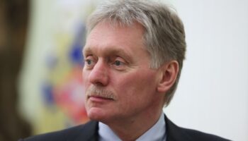 Le porte-parole du Kremlin, Dmitri Peskov, le 24 janvier 2024 à Moscou