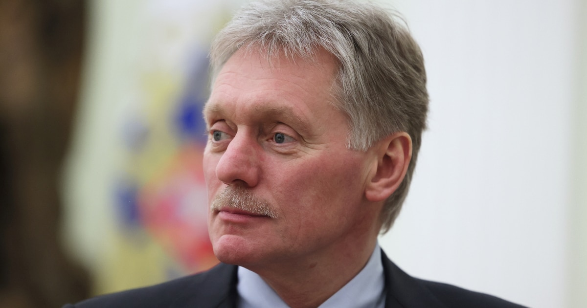 Le porte-parole du Kremlin, Dmitri Peskov, le 24 janvier 2024 à Moscou