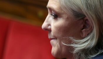 Marine Le Pen le 4 décembre 2024, à l'Assemblée nationale, à Paris