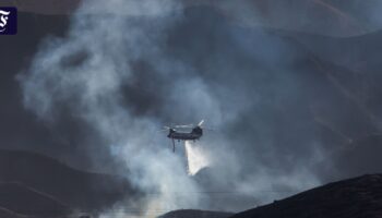 Feuerwehr in Kalifornien vor Trump-Besuch weiter im Einsatz