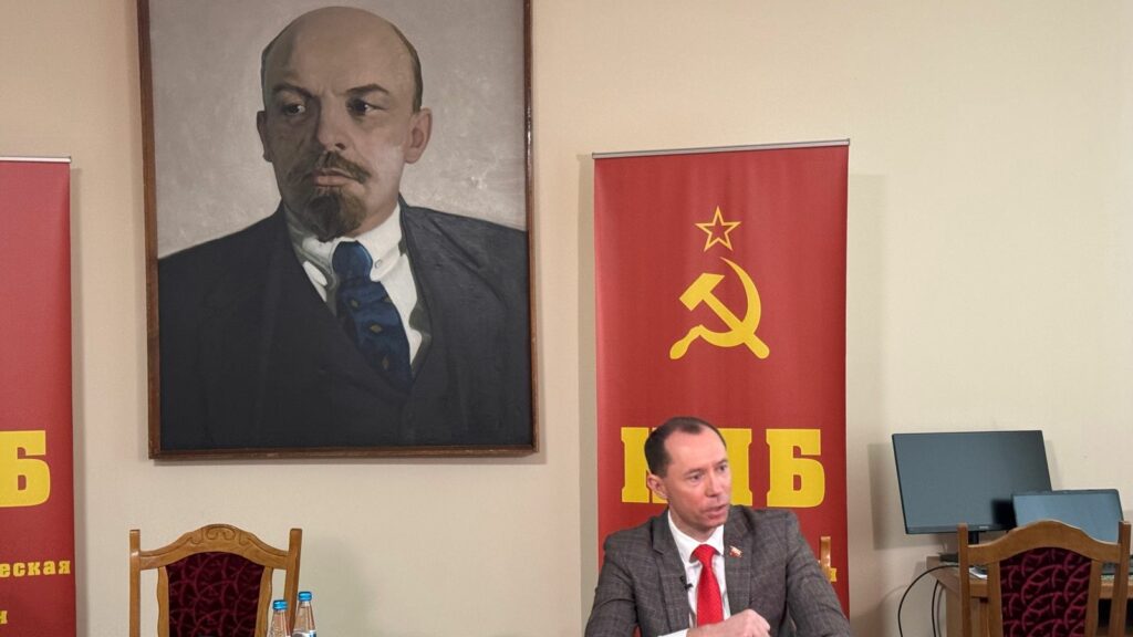 Sergei Syrankov, communist party leader, presidential candidate