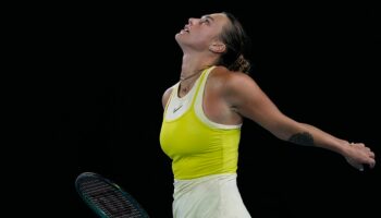 Aryna Sabalenka slams, throws racket after being upset by Madison Keys in Australian Open final