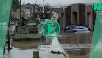 Des inondations à Rennes après la tempête Herminia, plusieurs départements en vigilance orange