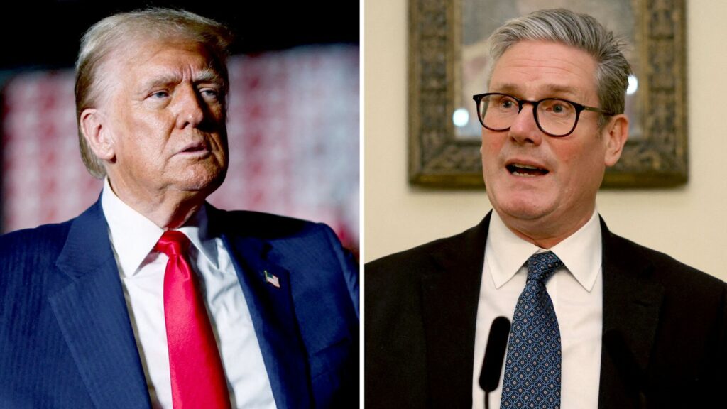 Trump and Starmer speak on phone and 'agree to meet soon'