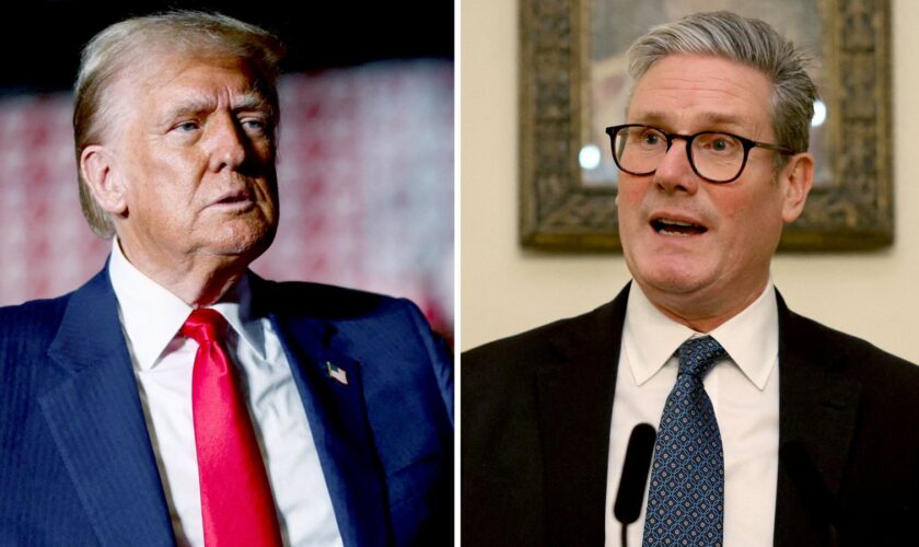 Trump and Starmer speak on phone and 'agree to meet soon'