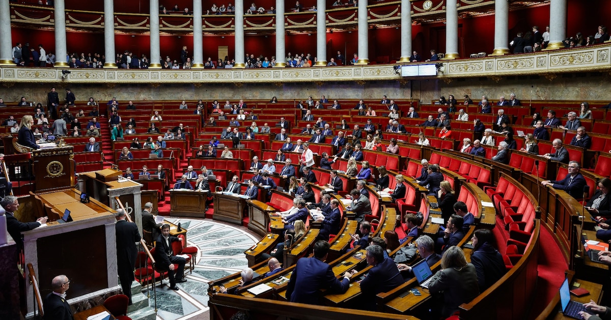 L'Assemblée nationale, le 16 décembre 2024