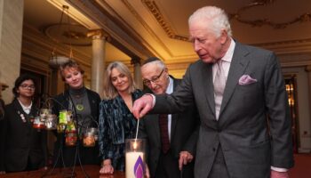 Holocaust memorial day – latest: King Charles’s ‘deeply personal pilgrimage’ to Auschwitz on 80th anniversary