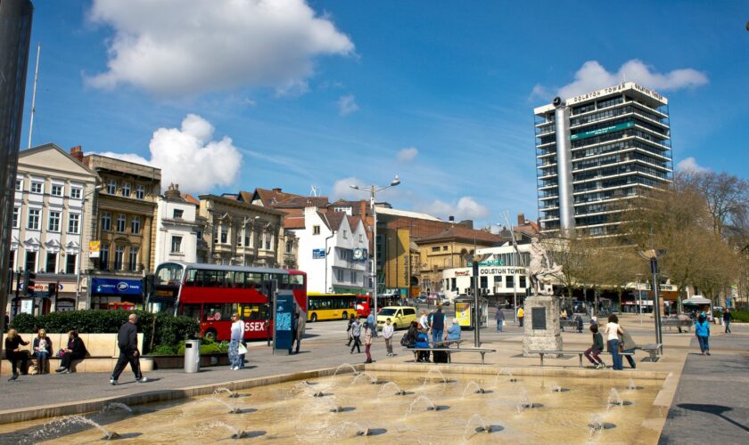 Bristol City Centre. File pic: Ben Birchall/PA Wire