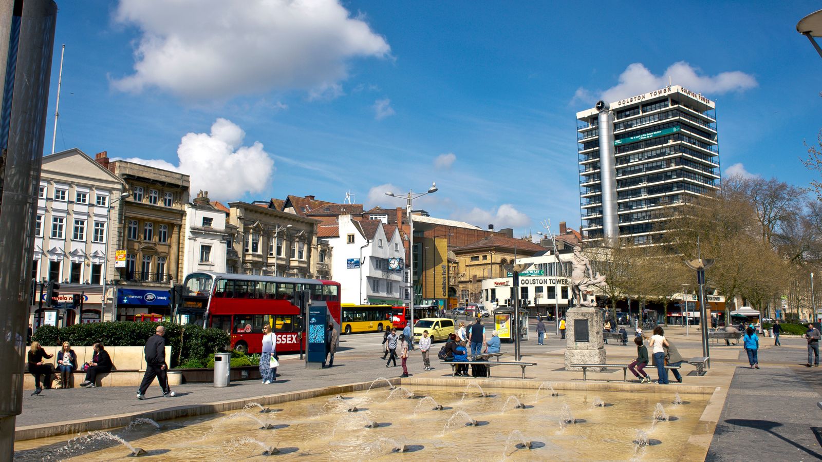 Bristol City Centre. File pic: Ben Birchall/PA Wire