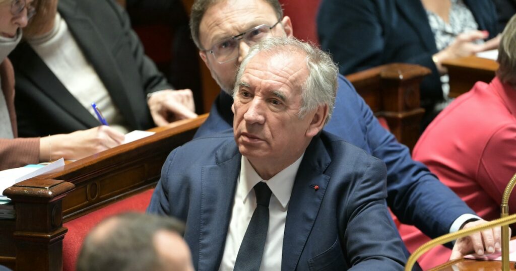 Le Premier ministre Francois Bayrou, lors d'une séance de questions au gouvernement, à Paris le 21 janvier 2025