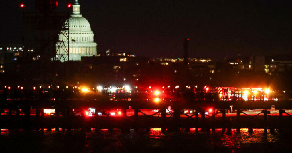 Crash à Washington DC d’un avion commercial entré en collision avec un hélicoptère