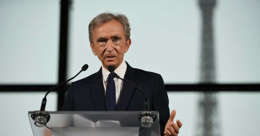 Bernard Arnault le 24 juillet 2023