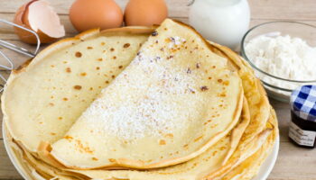 C'est la meilleure recette rapide de crêpes, 10 minutes suffisent sans repos