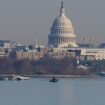 Flugunglück in Washington: Ein Feuerball über dem Potomac-Fluss