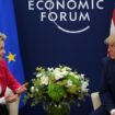 Ursula von der Leyen et Donald Trump à Davos en Suisse le 21 janvier 2020