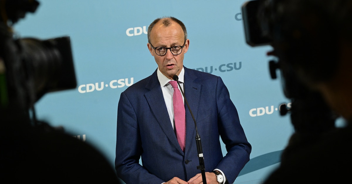 Friedrich Merz, le chef de la CDU, le parti conservateur  allemand, ici le 15 novembre 2024.