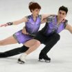 VIDEO. Patinage artistique : revivez l'énergique danse rythmique des Français Evgeniia Lopareva et Geoffrey Brissaud, 2es des championnats d'Europe