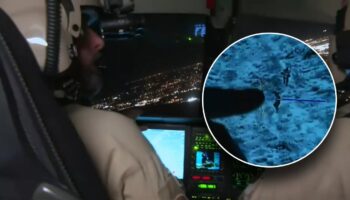 Late-night CBP helicopter ride-along shows advanced tech used to apprehend migrants